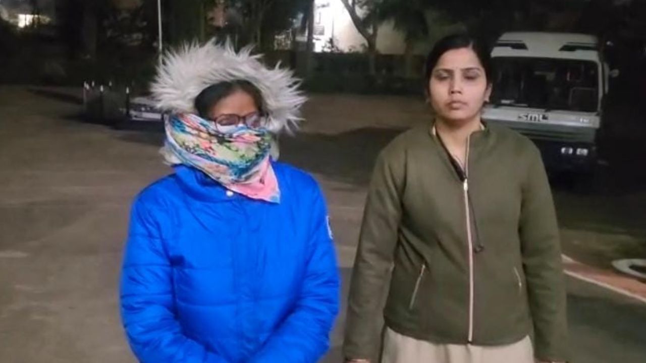 Retired female deputy collector Omega Toppo