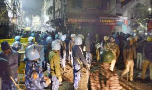 Turkman Gate violence Delhi Police action