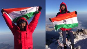 Ankit Sen hoisted the tricolor on the highest peaks of three continents.