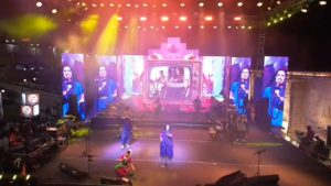 Sona Mahapatra performance mesmerized the people.