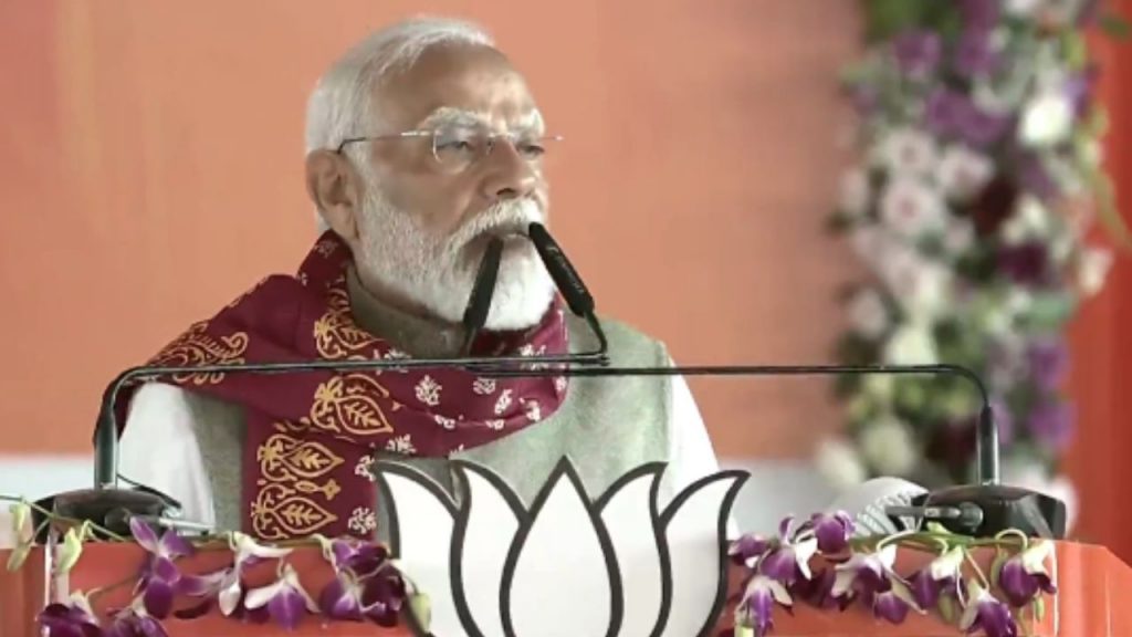Prime Minister Modi addressed a public meeting in Singur, West Bengal.