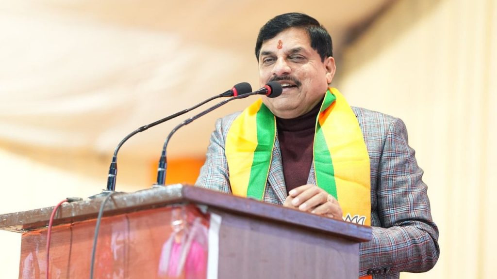 Chief Minister Dr. Mohan Yadav