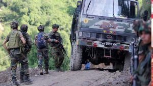 Security forces killed a terrorist in an encounter in Jammu and Kashmir.