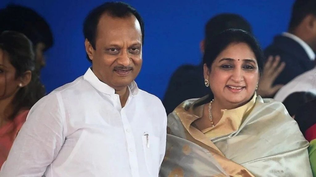Ajit Pawar and Sunetra Pawar (File Photo)
