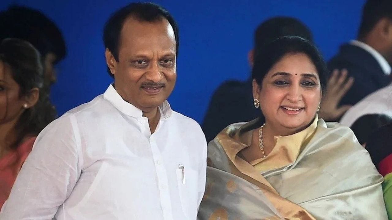 Ajit Pawar and Sunetra Pawar (File Photo)