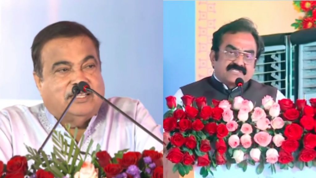 In Vidisha, PWD Minister Rakesh Singh demanded construction of several roads from the Union Minister.