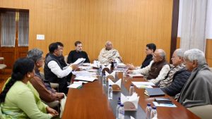 delhi chhattisgarh congress party meeting rahul gandhi and kharge taken report about organization