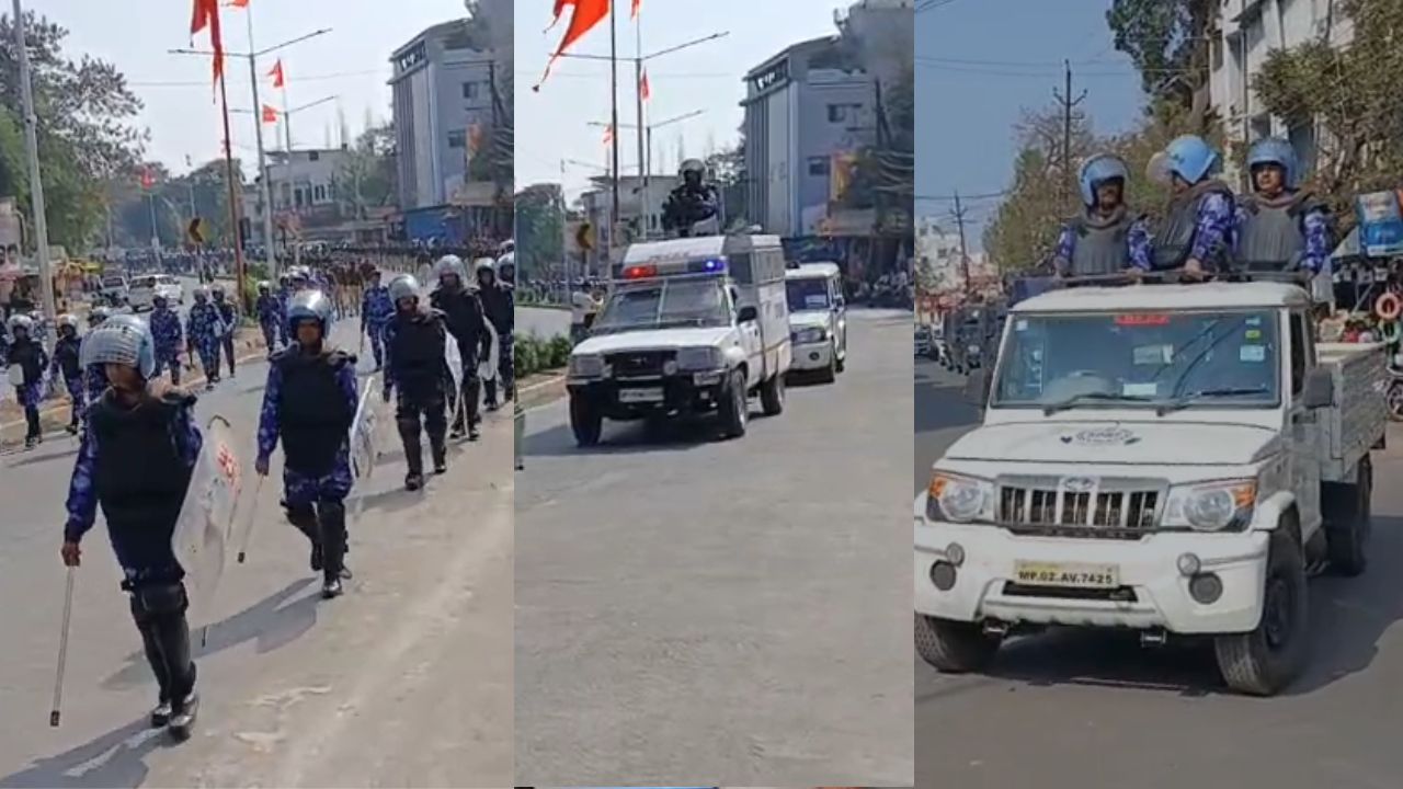 dhar Basant Panchami 8,000 CRPF personnel will be deployed Friday bhojshala