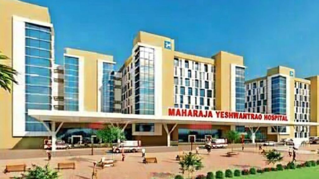 indore Maharaja Yashwantrao Holkar Hospital 3 new modern buildings 1450 beds cost 773 crore