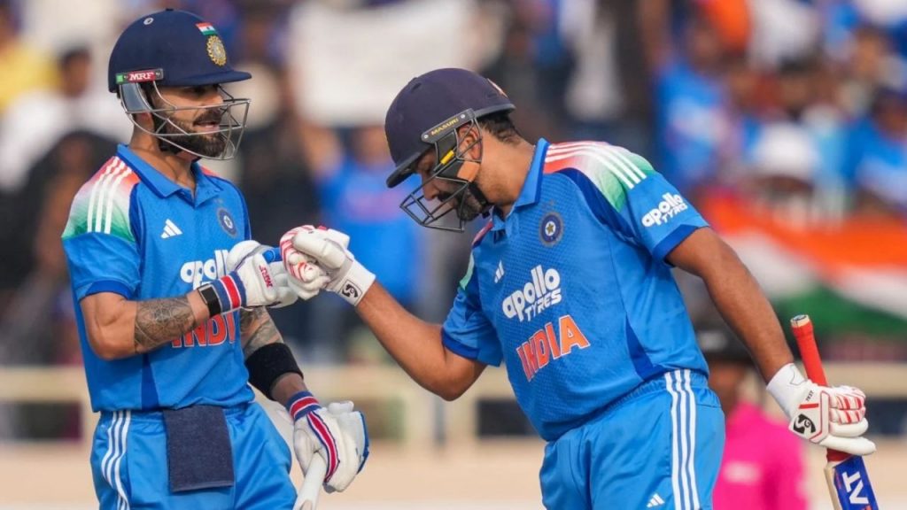 Virat Kohli and Rohit Sharma