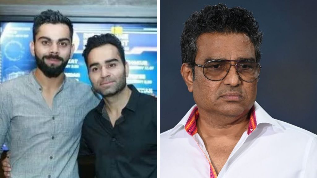 Virat Kohli and vika kohli