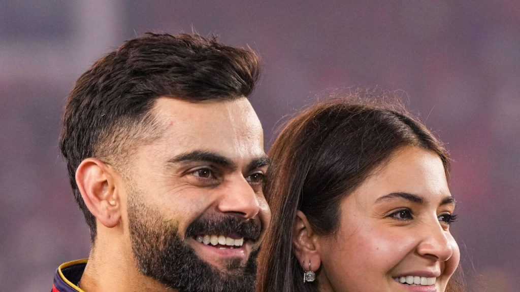 Virat Kohli and Anushka Sharma