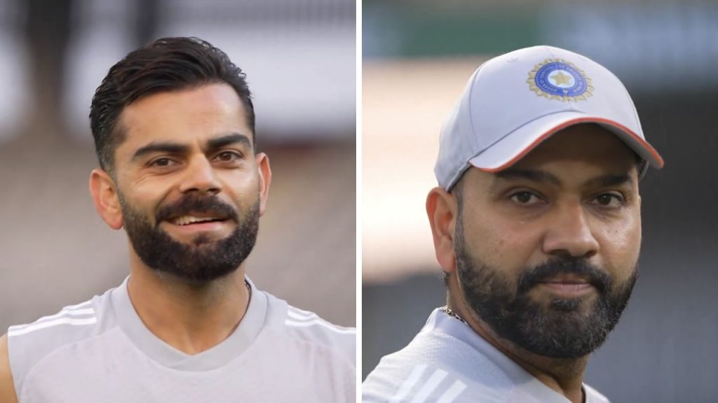 Virat Kohli and Rohit Sharma