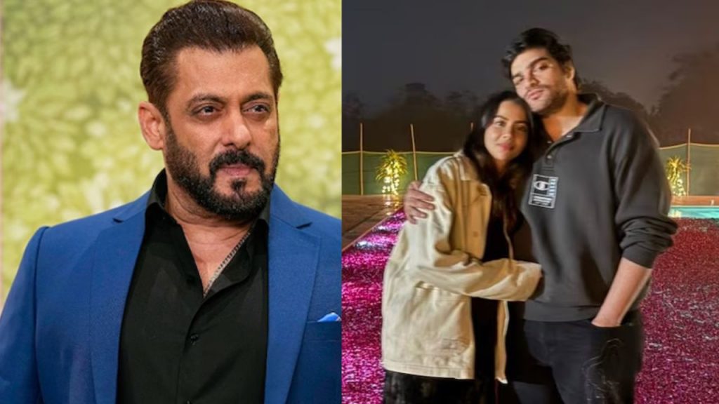 salman, Tina Rijhwani And Ayaan Agnihotri