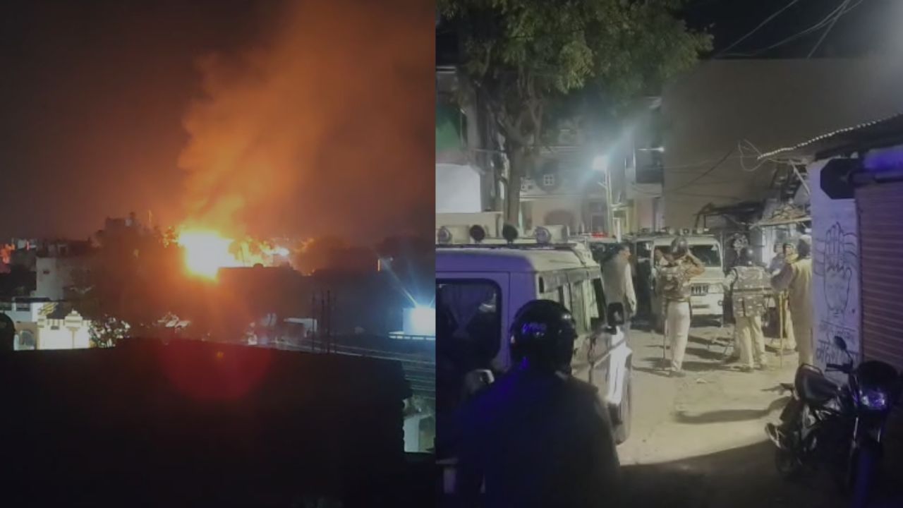 Ujjain tarana violence 25 accused arrested arson and stone pelting