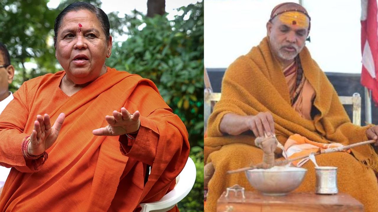 uma Bharti on Shankaracharya vivad Swami Avimukteshwaranand support magh mela prayagraj