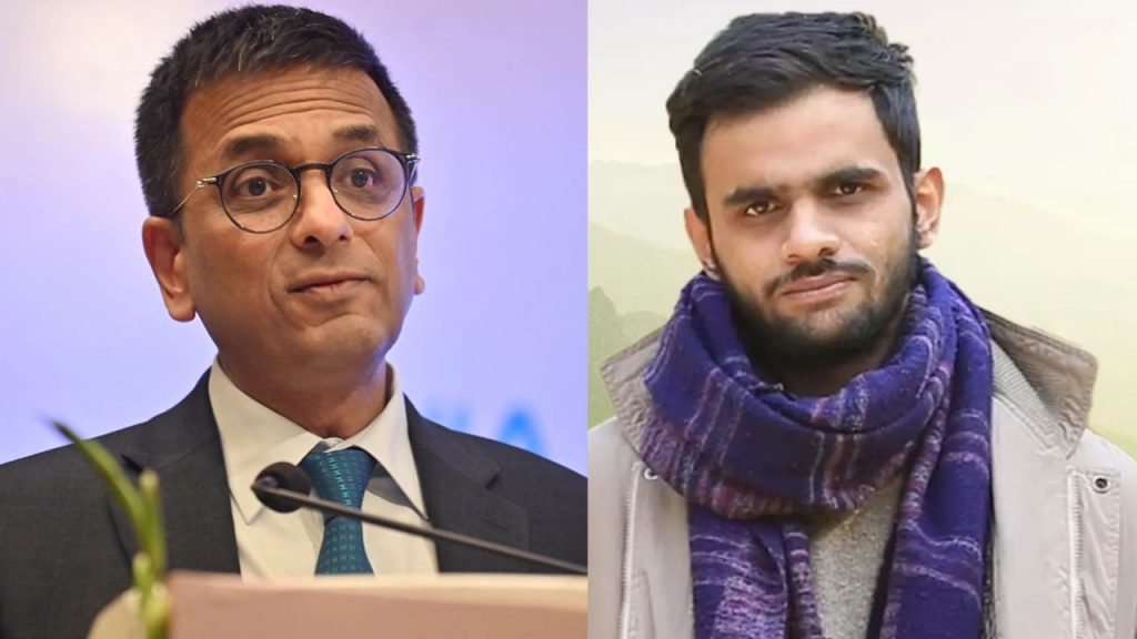 Former CJI DY Chandrachud reacted on Umar Khalid bail plea delhi riots case