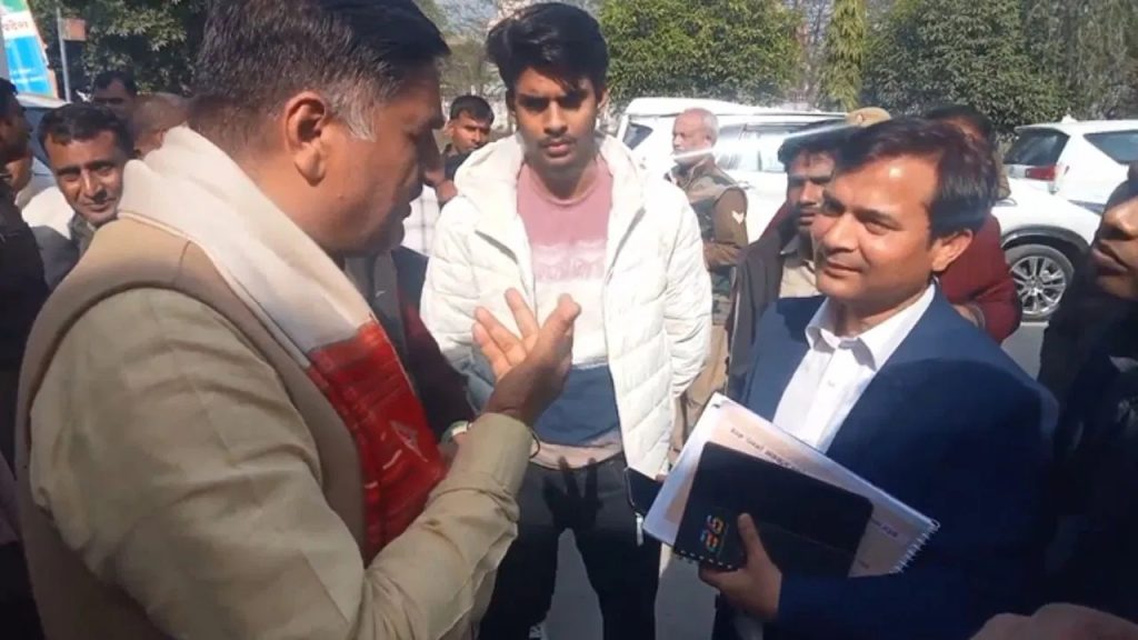 Aligarh BJP MP Satish Gautam