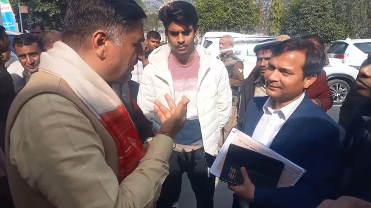 Aligarh BJP MP Satish Gautam