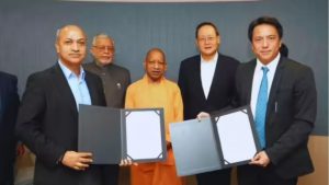 CM Yogi with investors in Singapore