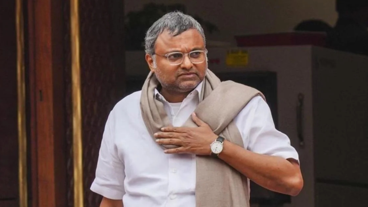 Congress MP Karti Chidambaram