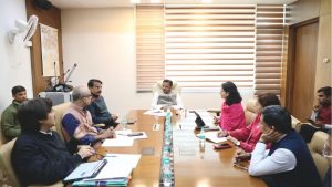 Deputy Chief Minister Rajendra Shukla held a review meeting