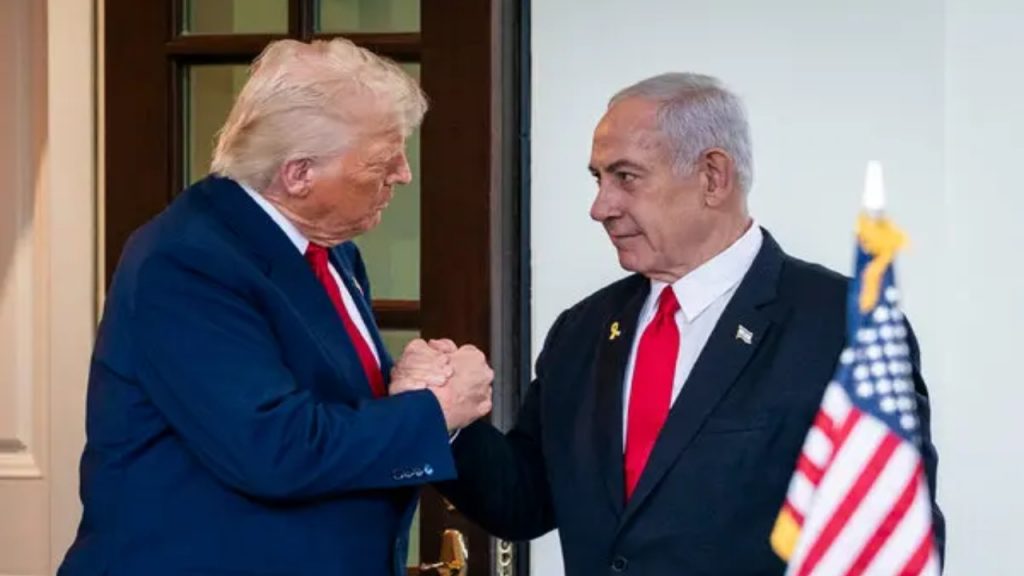 Donald Trump And Netanyahu Meeting