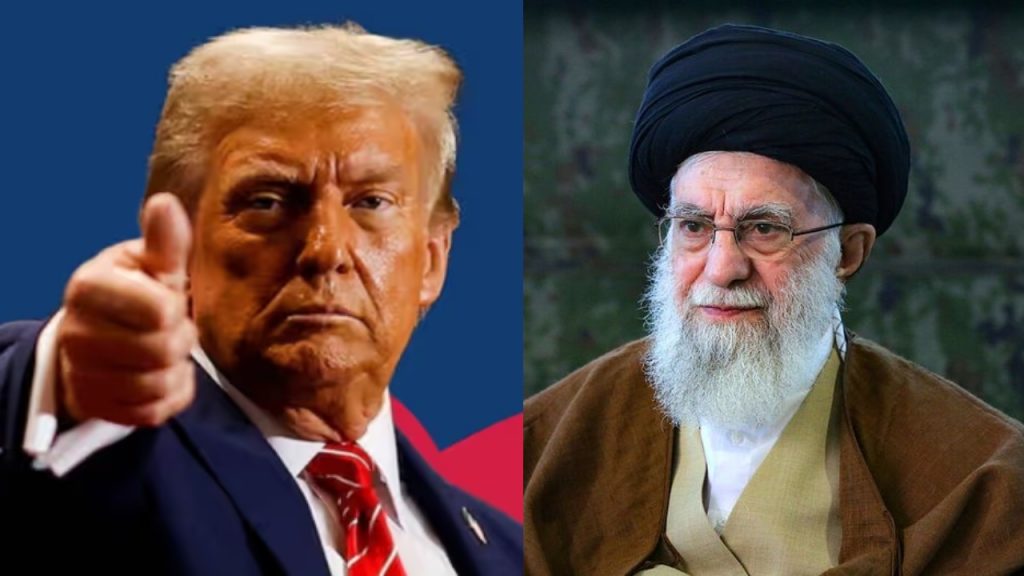 Donald trump And Khamenei