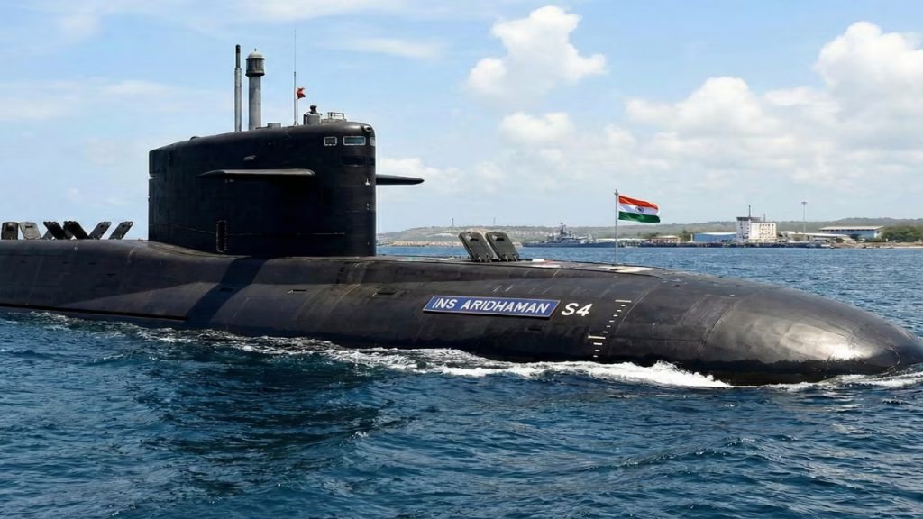 INS Aridhaman K-4 ballistic missile