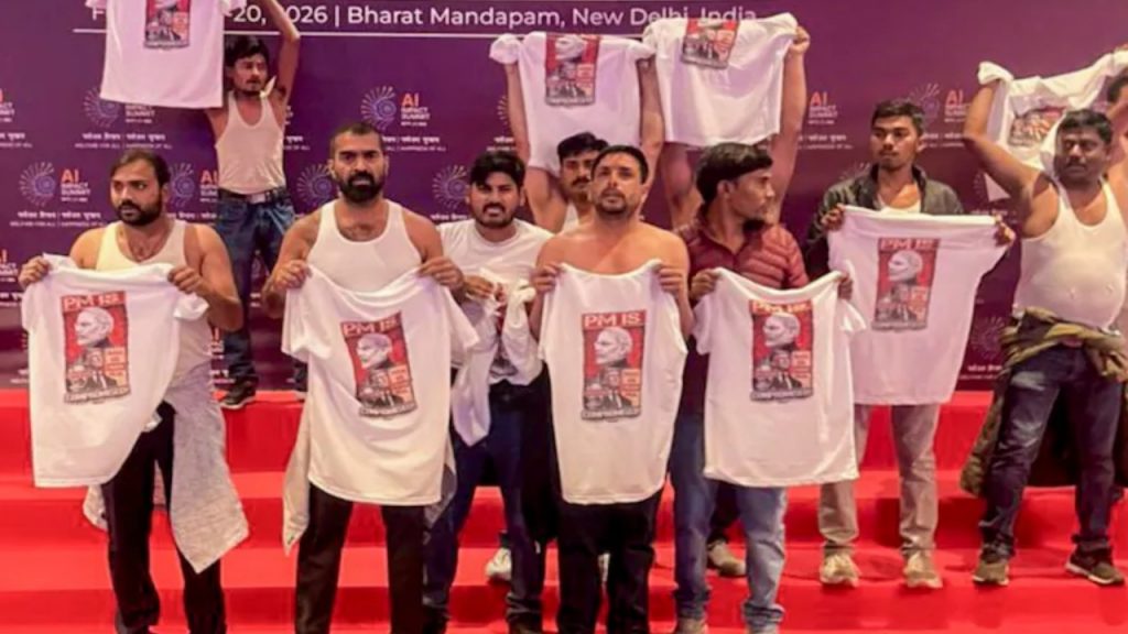 India AI Impact Summit IYC Youth President Bhanu Chip Arrest