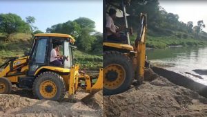 Jabalpur illegal sand mining