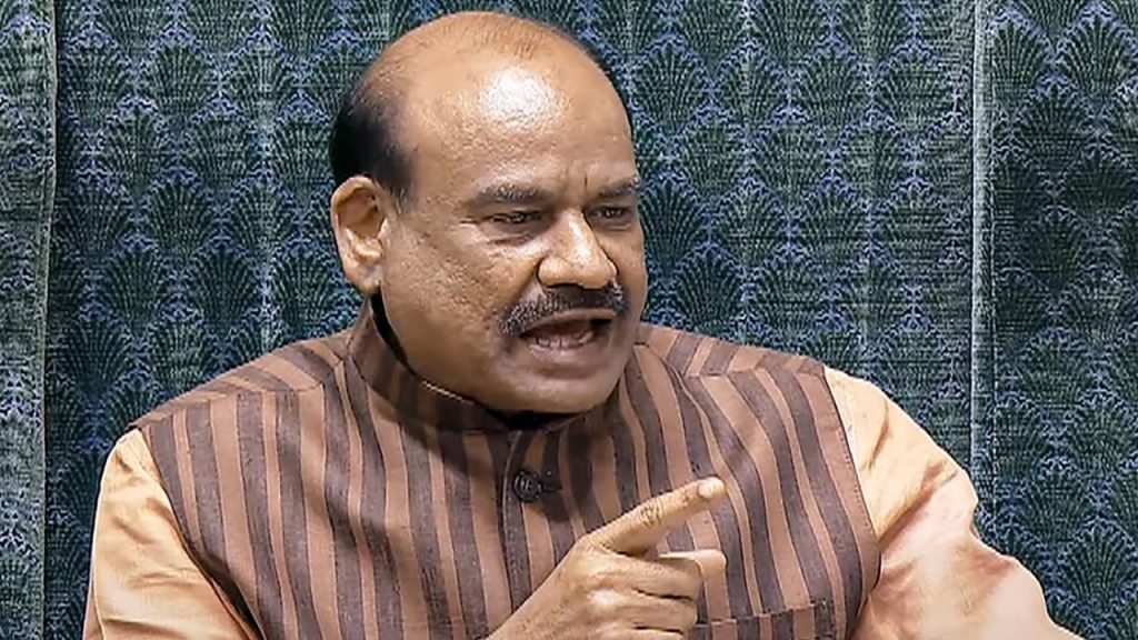 Loksabha Speaker OM birla