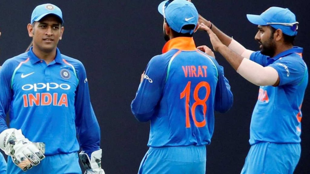 MS Dhoni on Rohit Sharma and Virat Kohli