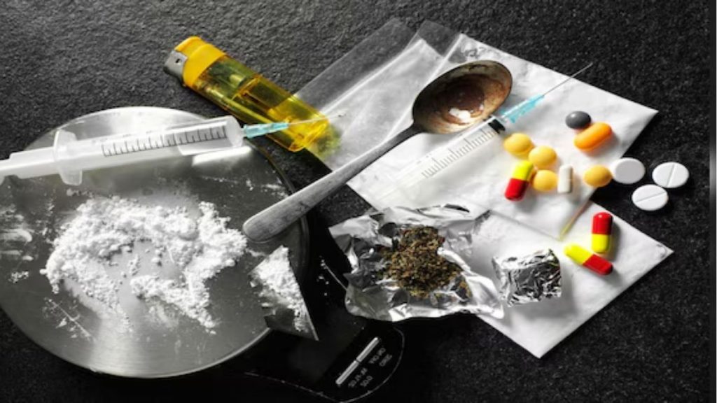 Major police action in Raipur