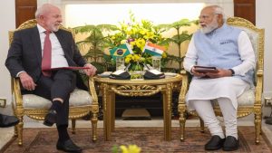 PM Modi and Luiz Inacio Lula da Silva