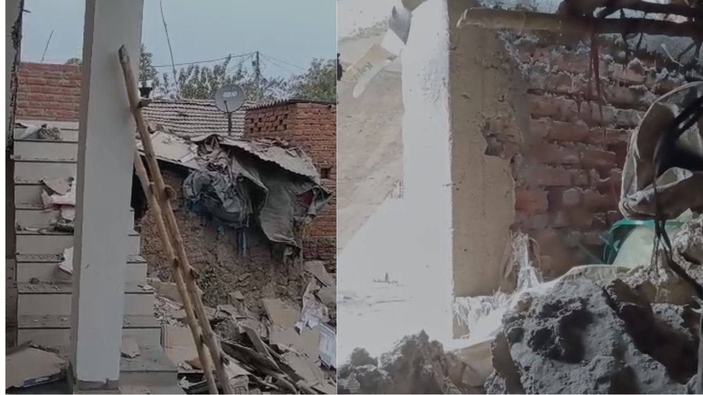 Picture after the explosion