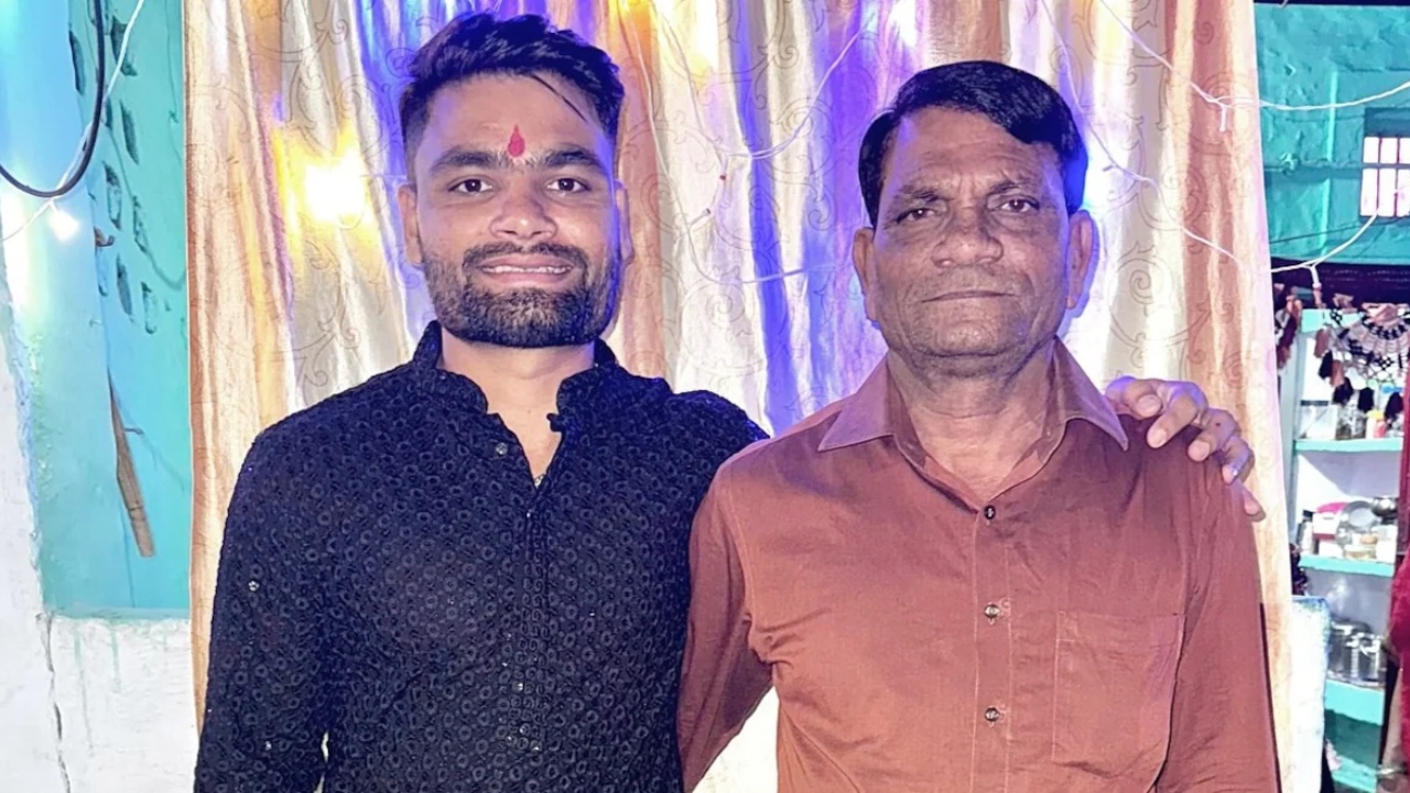 Rinku singh, Rinku singh father passed away