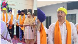 Sikh family returns home