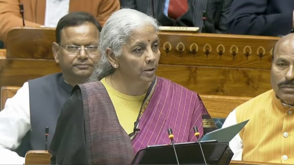 Finance Minister Nirmala Sitharaman