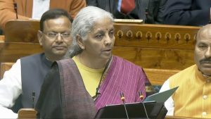 Finance Minister Nirmala Sitharaman