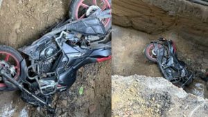 A young woman died after falling into a pit in Janakpuri, Delhi.
