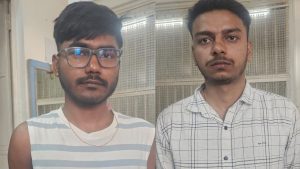 Two accused of firing at toll plaza in Gwalior arrested.