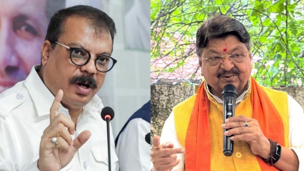 Umang Singhar and Vijayvargiya (File Photo)