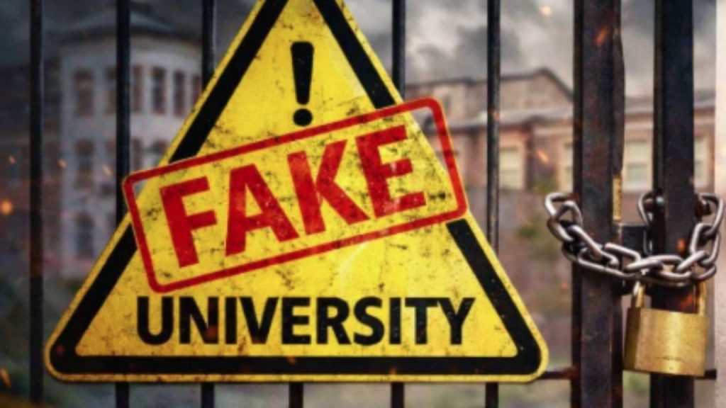 UGC fake university list