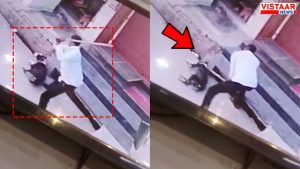 A dog was beaten to death in Gwalior.