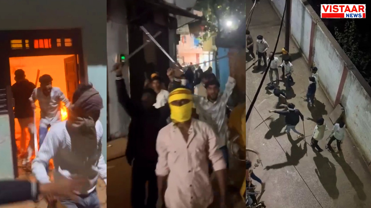 Video of the riot in Sihora has surfaced.