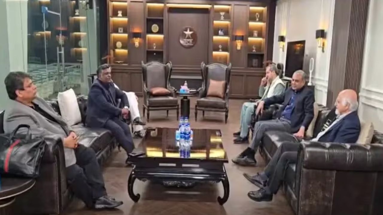 t20 world cup india Pakistan pcb Mohsin icc bcb meeting in Lahore