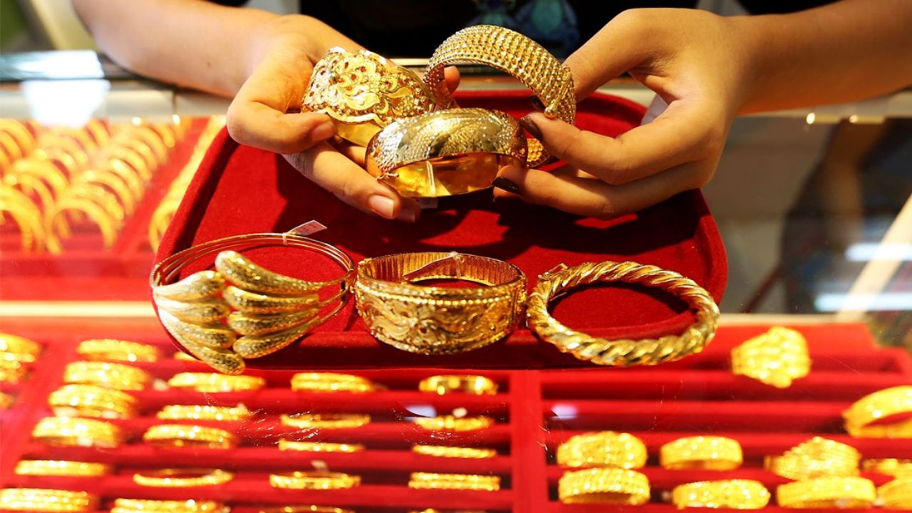 gold and silver