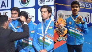 yash pandey won gold medal in Asian rifle shooting championship