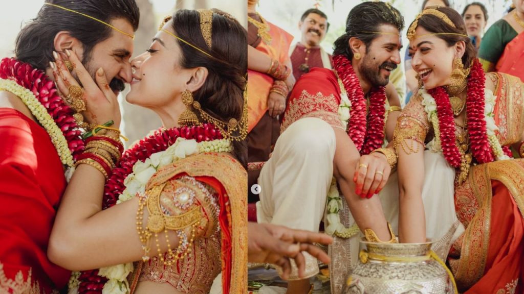 rashmika mandhana vijay deverakonda marriage udaipur photos